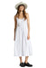 Brixton - Sidney Dress - White Solid - Front