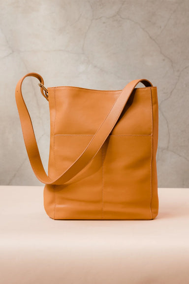 Able - Jacklyn Work Tote - Cognac - Front