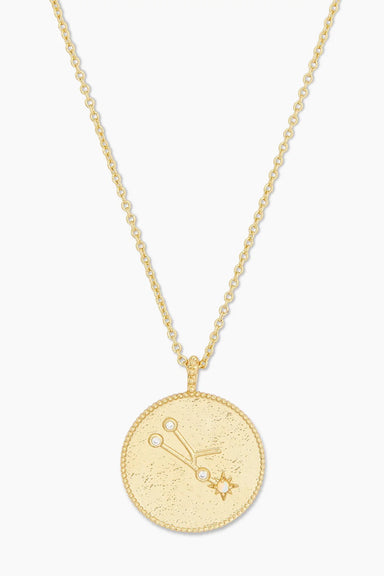 Gorjana - Taurus Astrology Coin Necklace - Gold