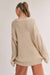 Sage the Label - Kaia Oversized Sweater - Ecru - Back
