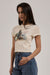 Thrills - Beholder Y2K Tee - Cotton Cream - Side