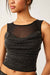 Free People - Mirrorball Top - Black - Detail