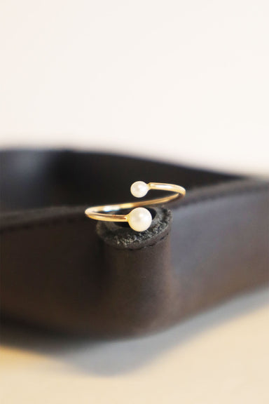 Able - Pearl Duo Ring - Gold