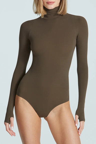 Commando Ballet Turtleneck Long Sleeve Bodysuit with Thumbholes, Avail –  Intrigue Fine Apparel