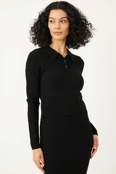 Stitches & Stripes - Jamie Polo - Black