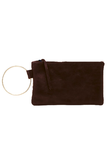 Able - Fozi Wristlet - Chocolate Brown