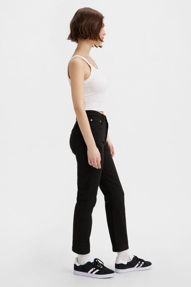 Levis - 501 Crop - Black Sprout - Side