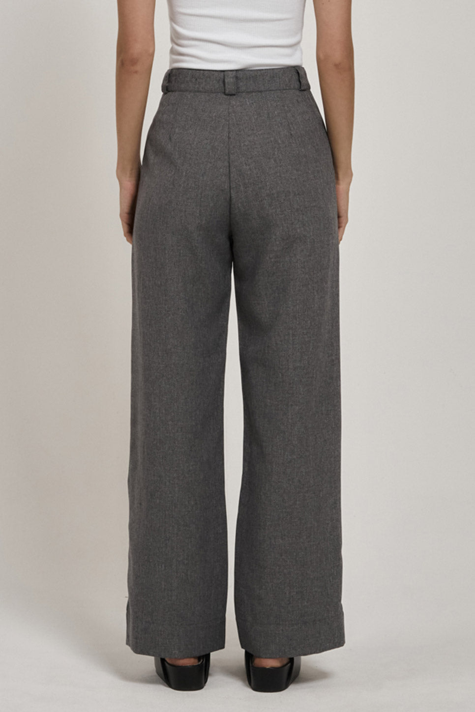 Thrills - Artisan Suiting Pant - Steel Grey - Back