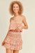Reset by Jane - Megan Amore Skirt - Orange Floral - Front