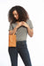 Able - Fozi Wristlet - Cognac - Model