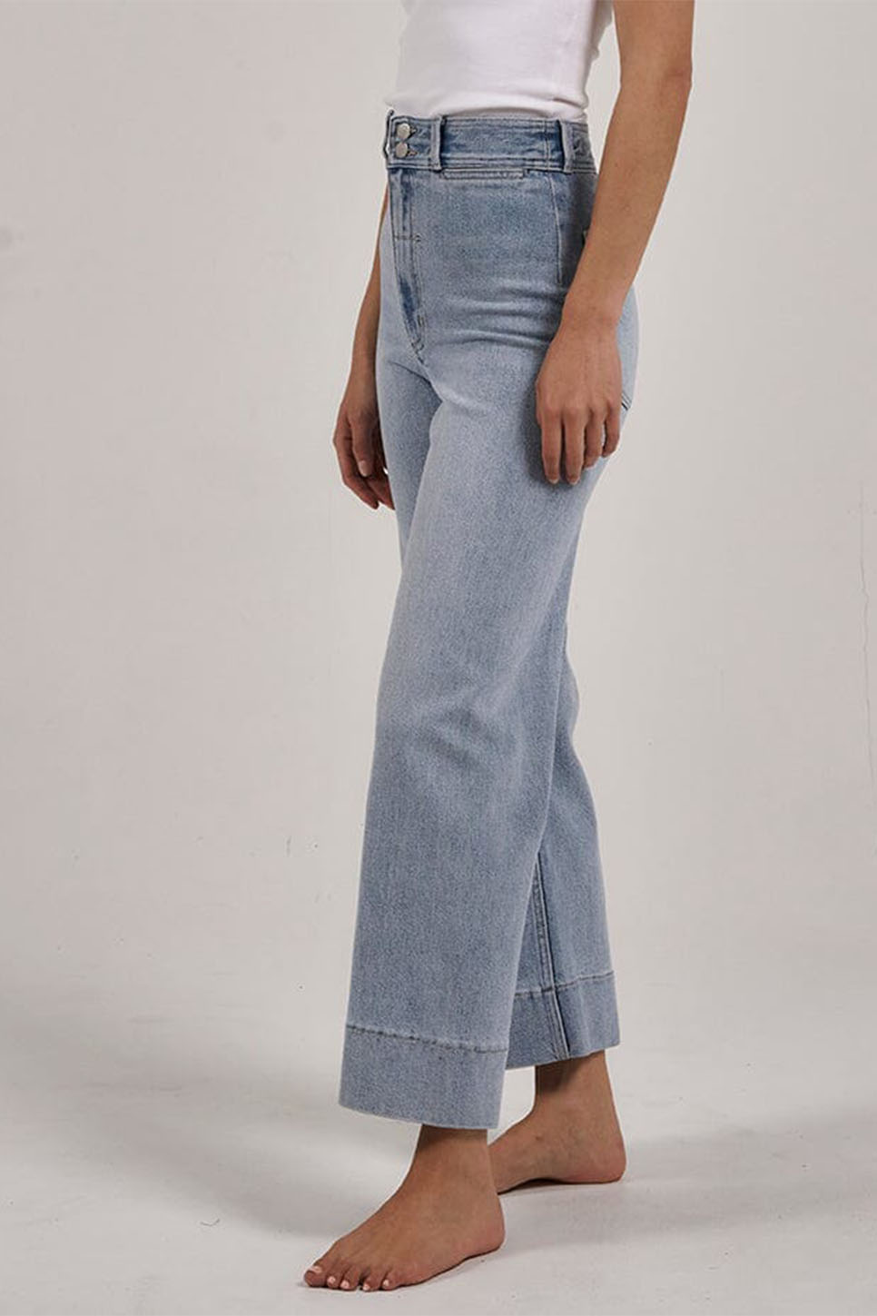 BELLE STRETCH JEAN - ASH BLUE