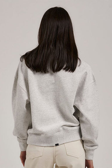 Thrills - Bad Habits Club Slouch Polo - White Marle - Back