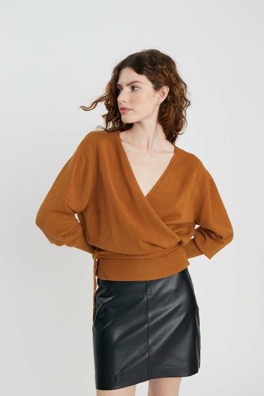 Deluc - Allman Cardigan - Ginger - Front