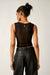 Free People - Mirrorball Top - Black - Back