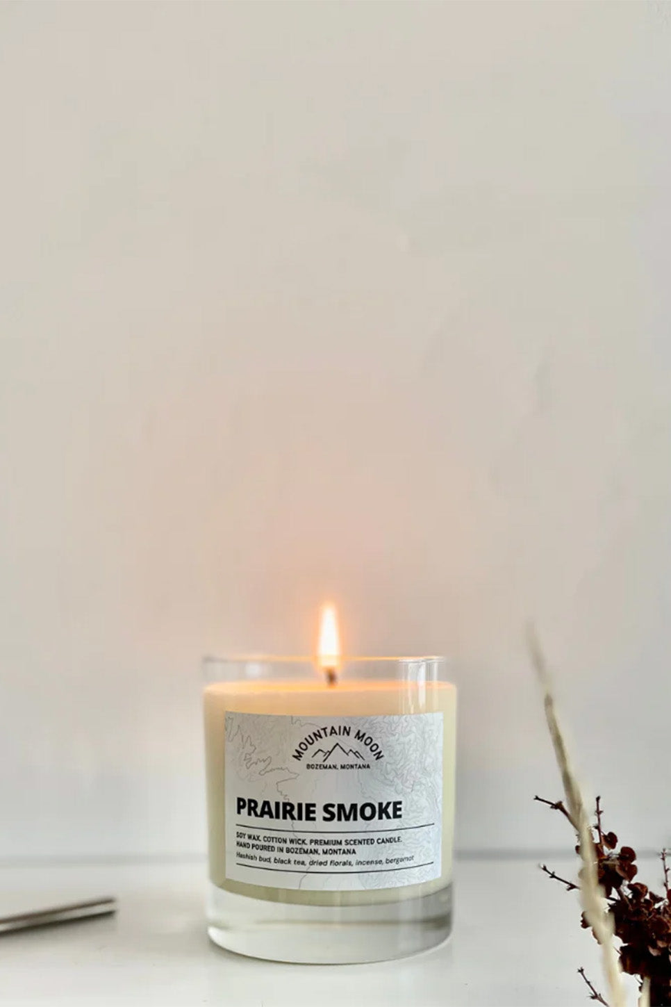 Mountain Moon Wax Co - Prairie Smoke 11oz Candle