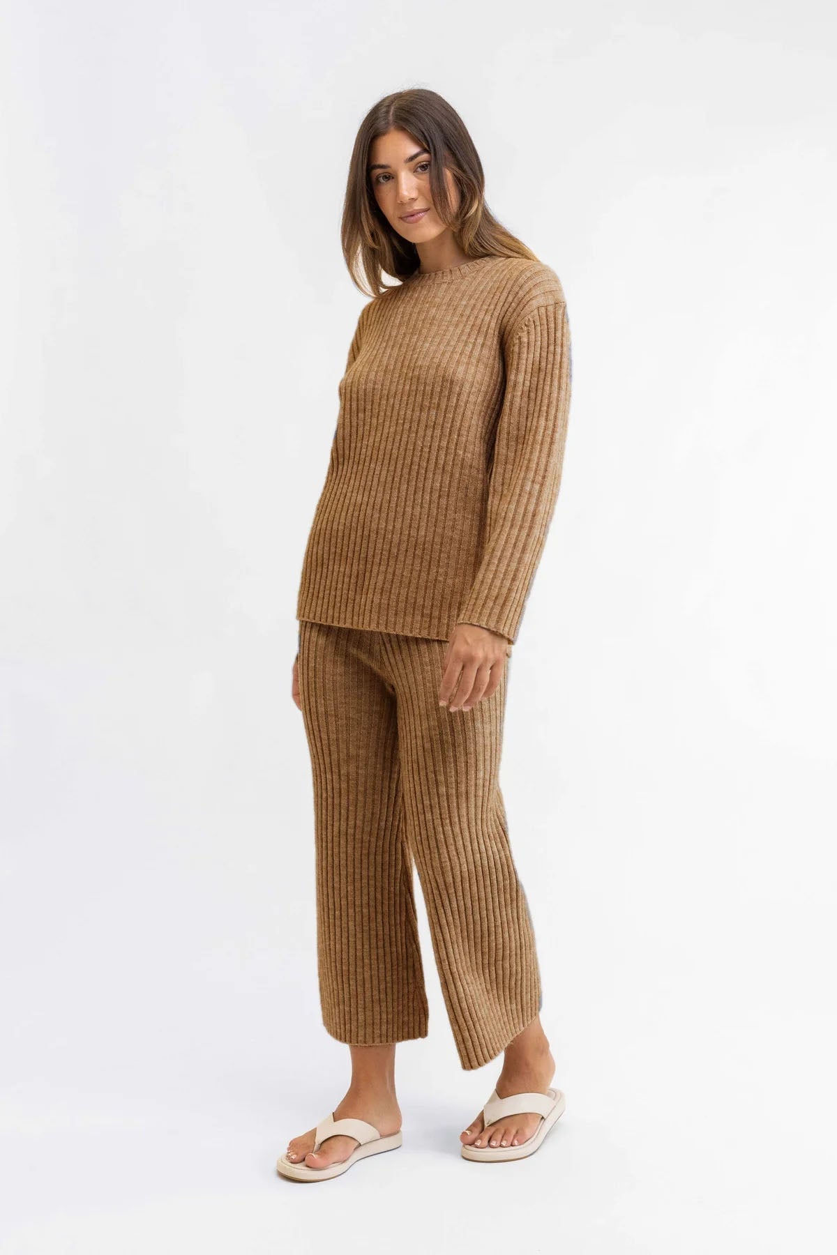 Rhythm - Daisy Knit Jumper - Mocha