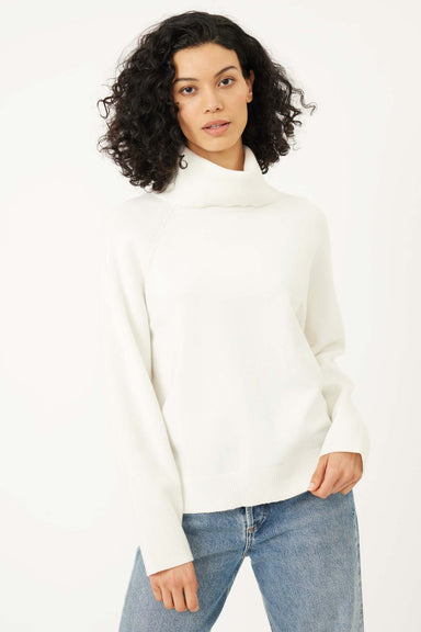 Stitches & Stripes - Hazel Turtleneck - Chalk