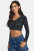RVCA - Homecoming Top Pointelle - RVCA Black - Side