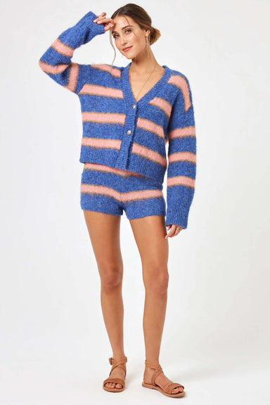 L*Space - Montauk Sweater - Montauk Stripe - Front