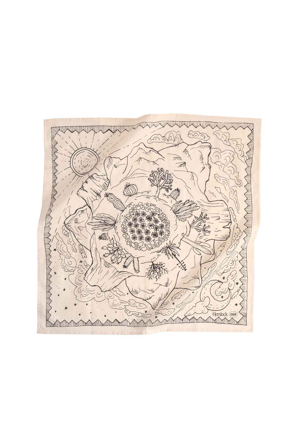 Handker Bandanas - Desert Bandana - Cream