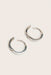 Able - 24/7 Hinge Hoops - Silver