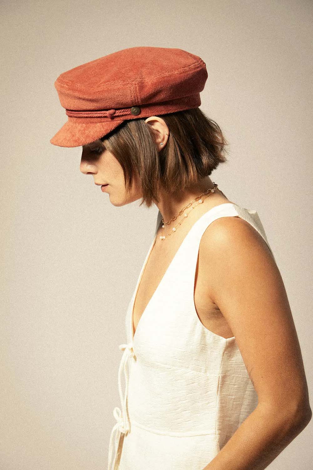 Brixton - Lakeview Top - Off White - Side