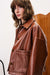 FRNCH - Prevert Jacket - Marron Glace - Detail