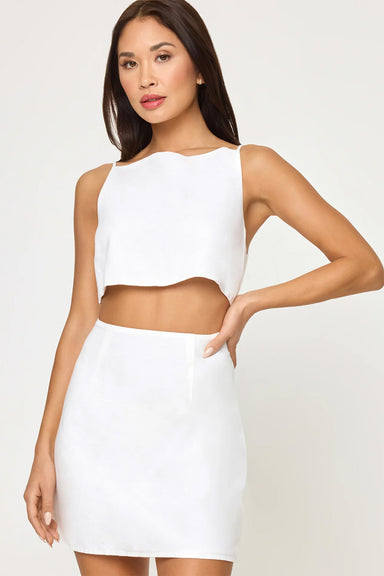 L*Space - Raquel Dress - Cream - Front