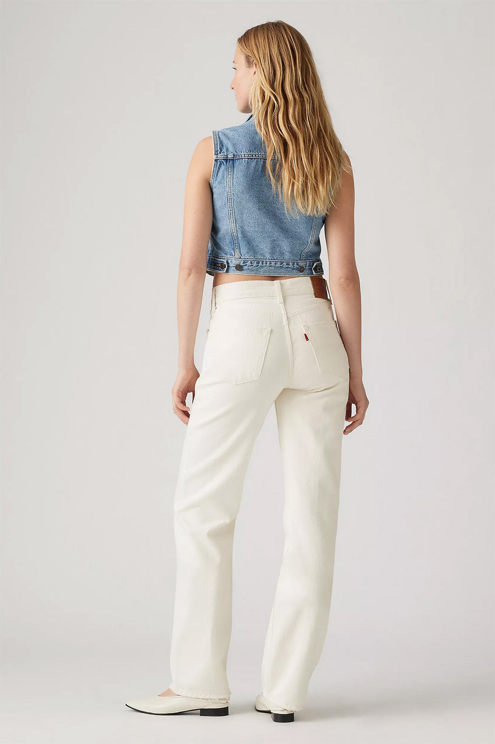 Levis - 501 90s - Ecru Booper - Back