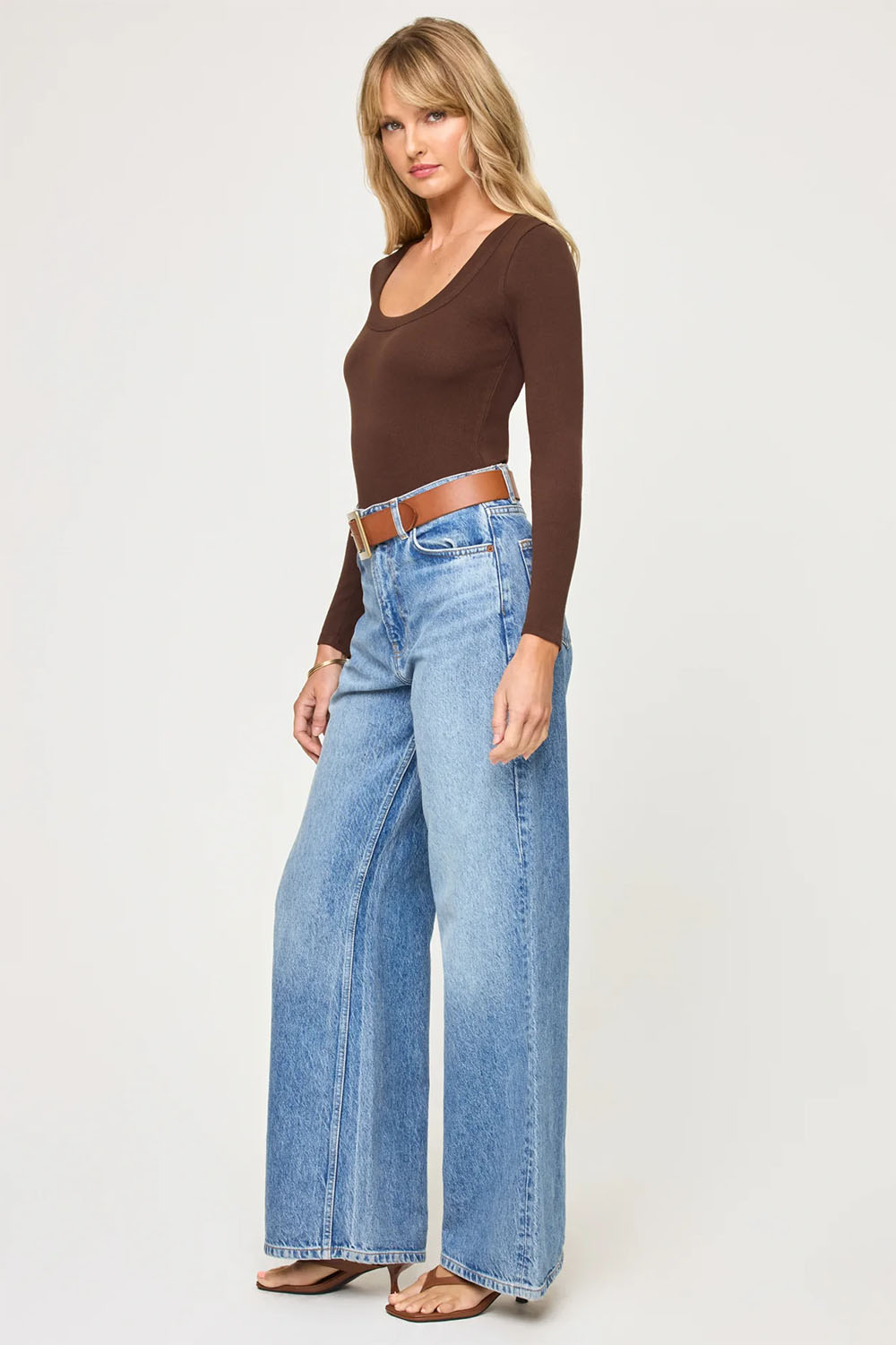 L*Space - Ashlyn Long Sleeve - Espresso - Side