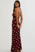 Beach Riot - Xandra Dress - Butter Blossom Polka Dot - Detail