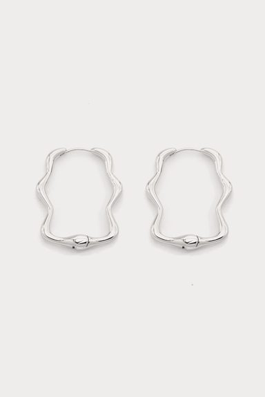 Petit Moments - Anish Hoops - Silver