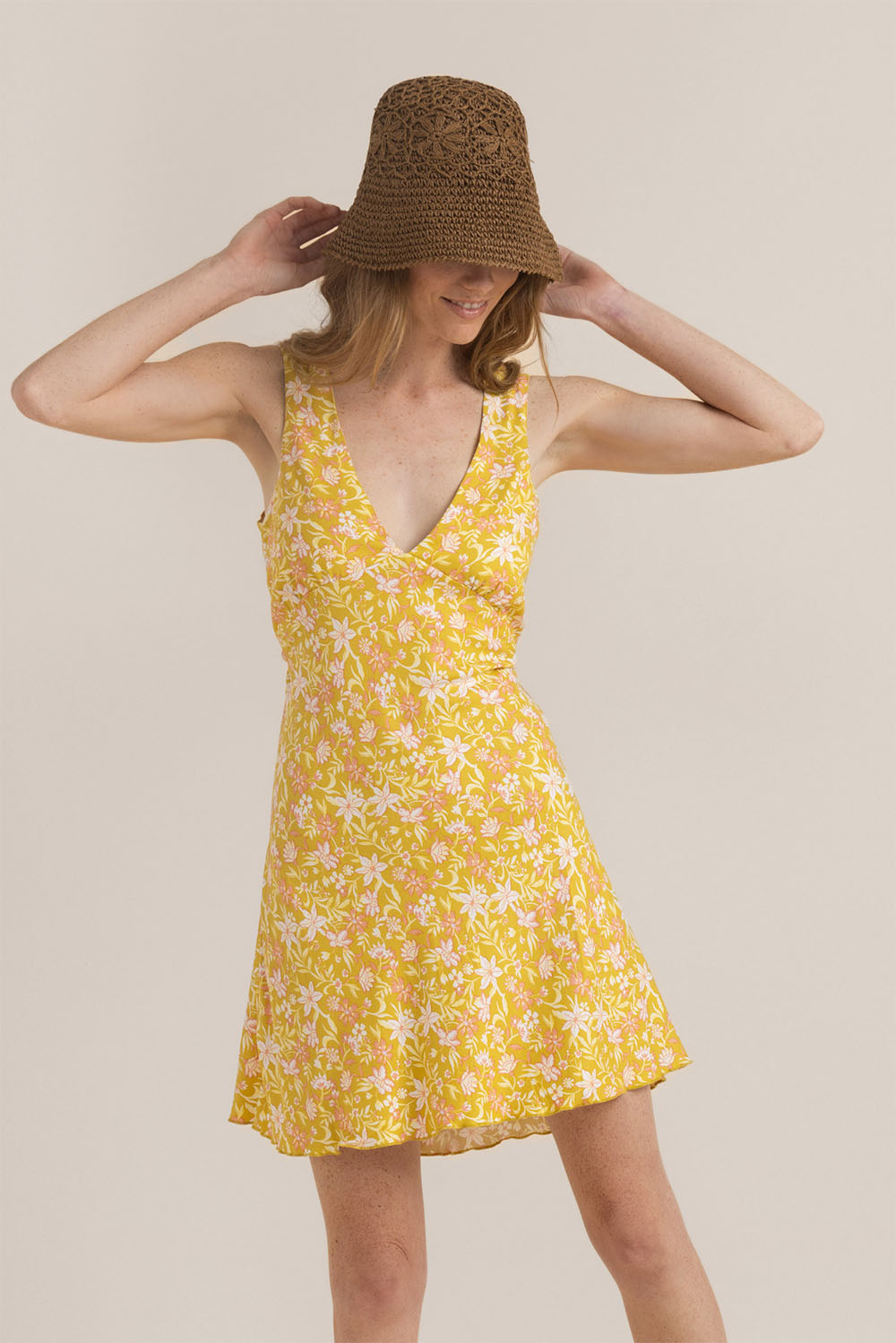 Roark - Moonlight Dress - Olive - Front