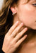 able-chunky-column-hoops-silver-model