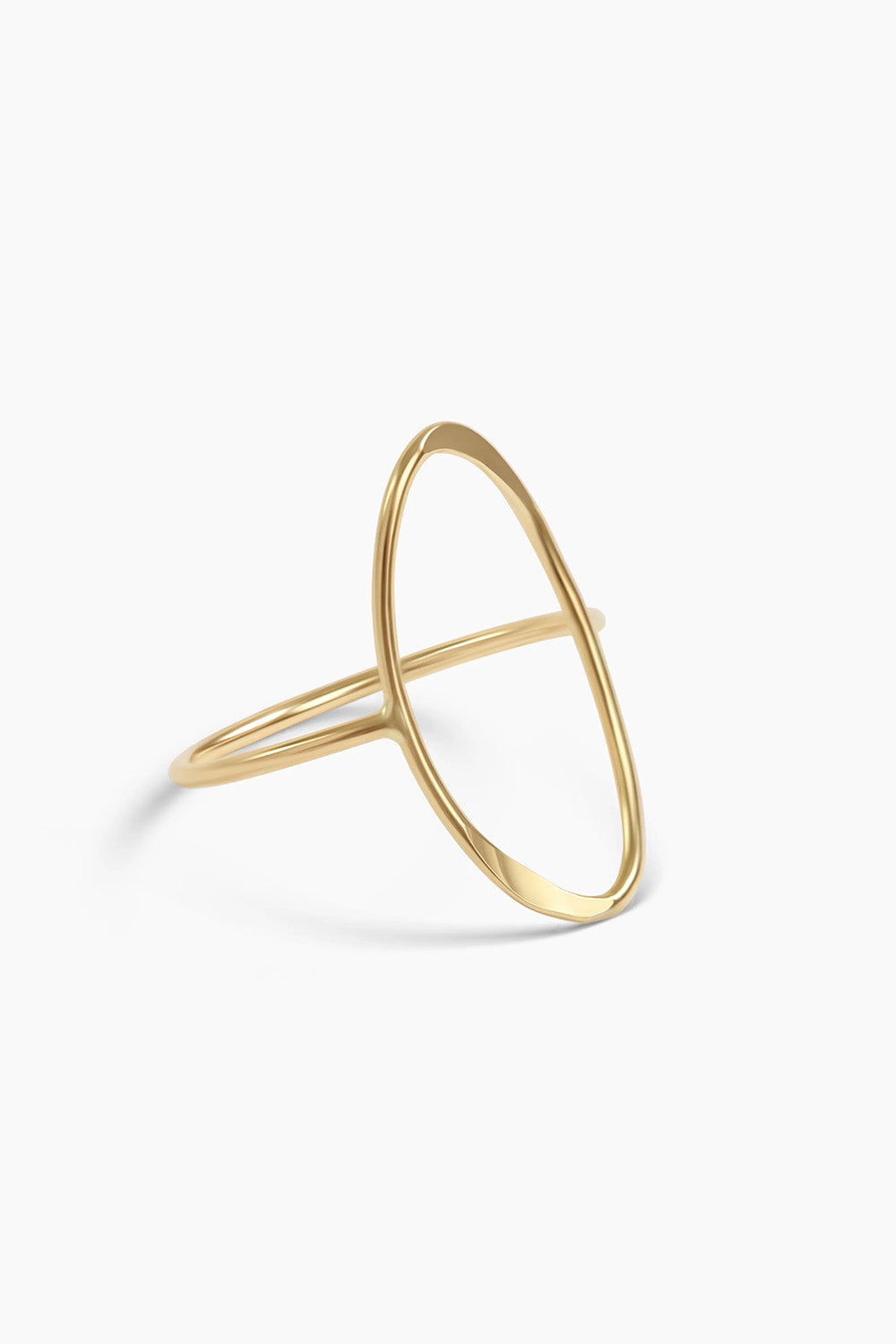 able aspen oval ring gold profile