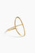 able aspen oval ring gold profile