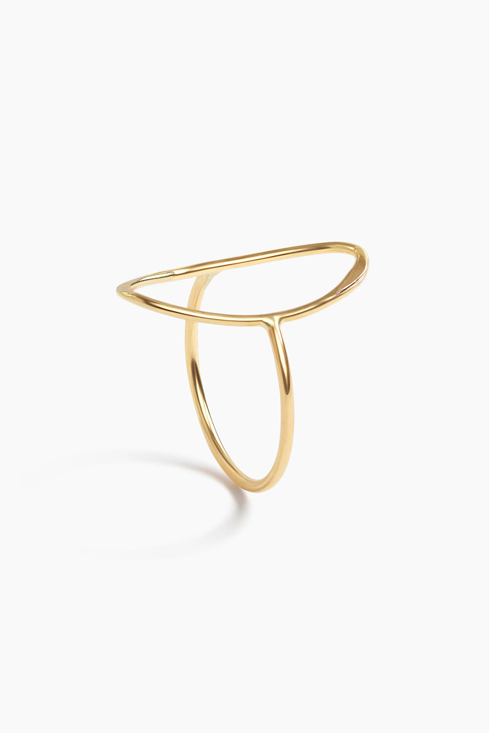 able aspen oval ring gold side