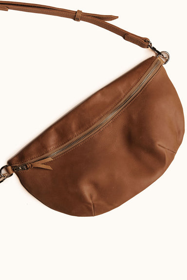 able berkeley belt bag whiskey