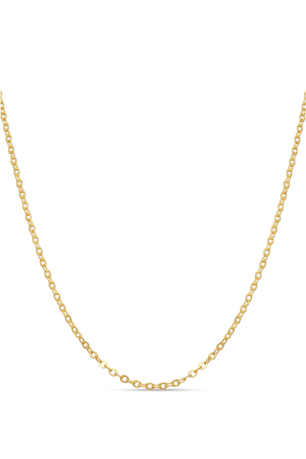 able felicity luxe chain necklace gold