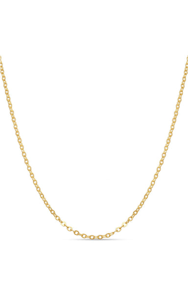 able felicity luxe chain necklace gold