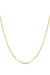 able felicity luxe chain necklace gold