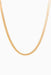 Able - Herringbone Chain Necklace - Gold
