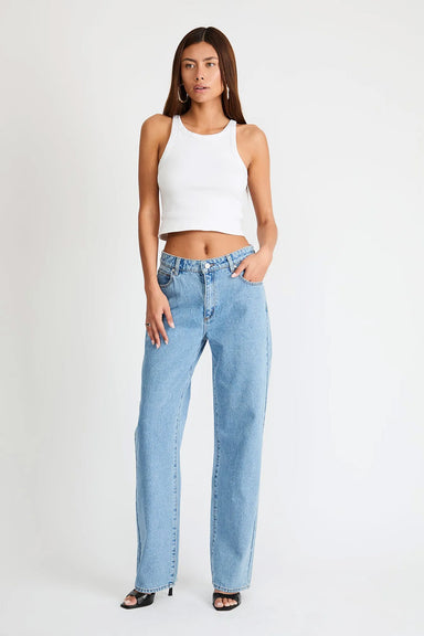 ABrand Jeans A 95 Mid Baggy in Gigi — Quarter view