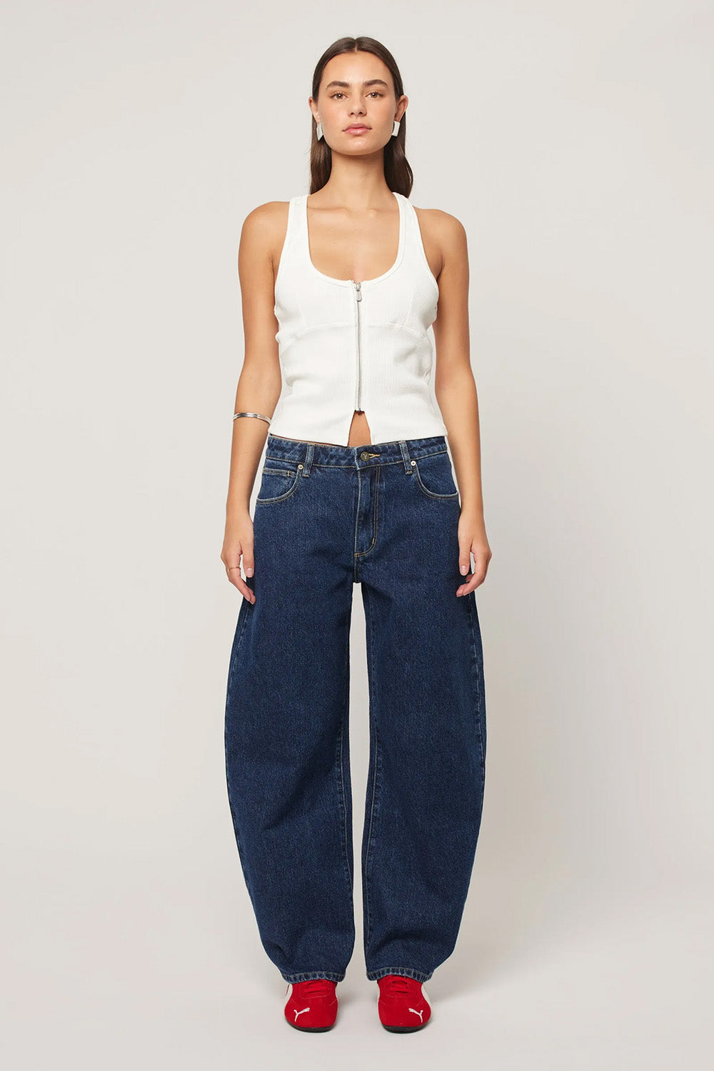 Abrand - A 95 Barrel Jean - Tara - Front