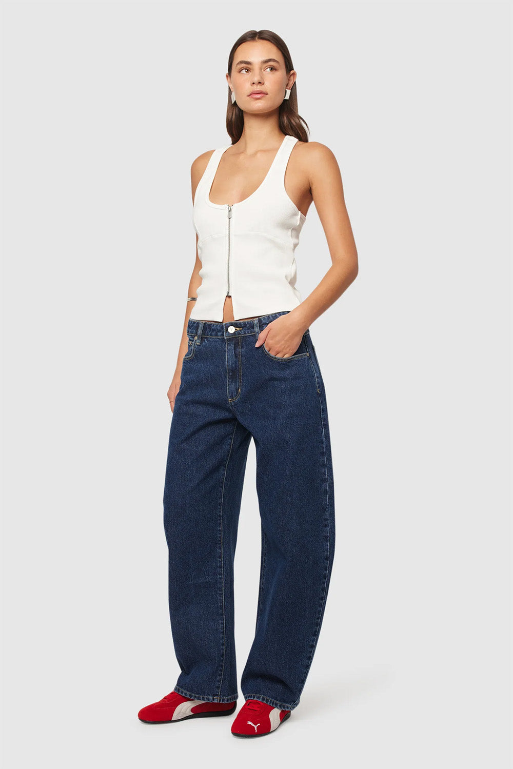 Abrand - A 95 Barrel Jean - Tara - Side