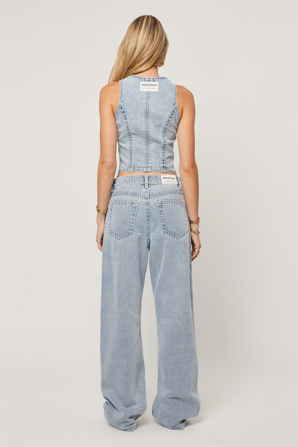 Abrand - A 95 Mid Baggy - Avril - Back