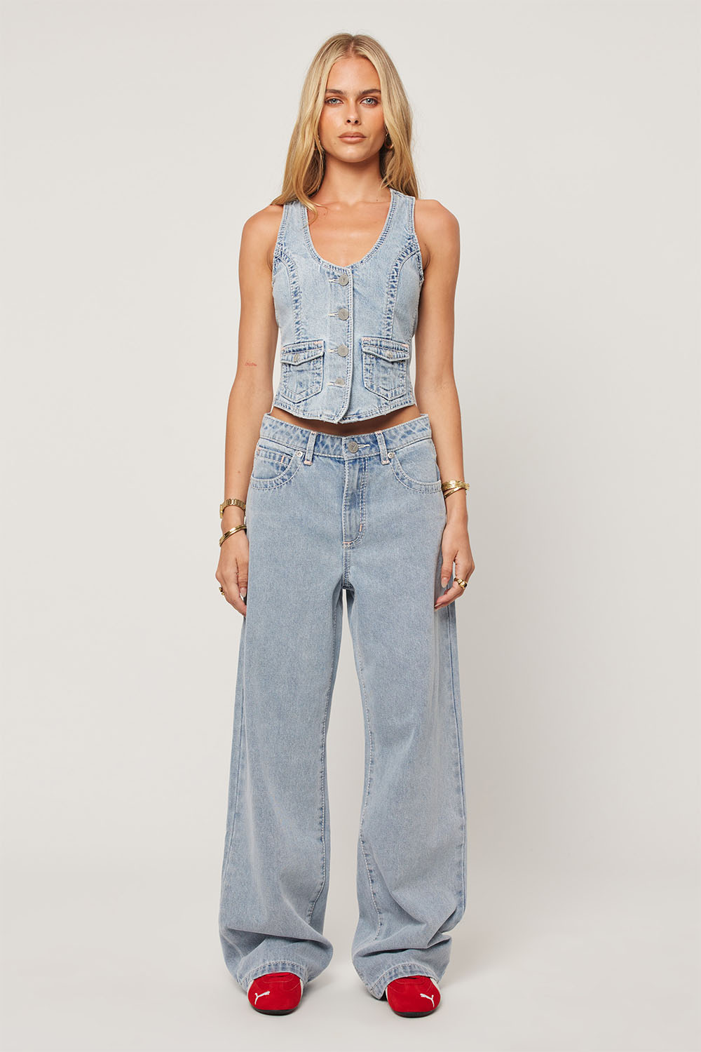 Abrand - A 95 Mid Baggy - Avril - Front