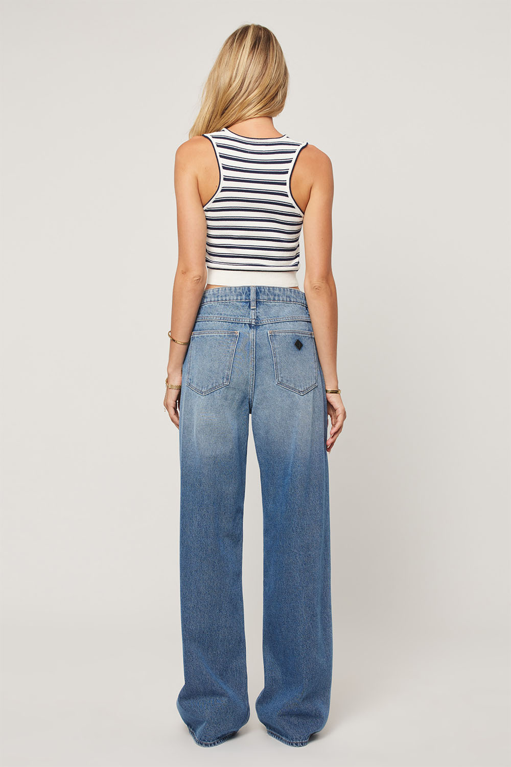 Abrand - A 95 Mid Baggy - Paloma - Back