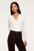 Spanx - Cashknit LS Wrap Bodysuit - Ivory - Front