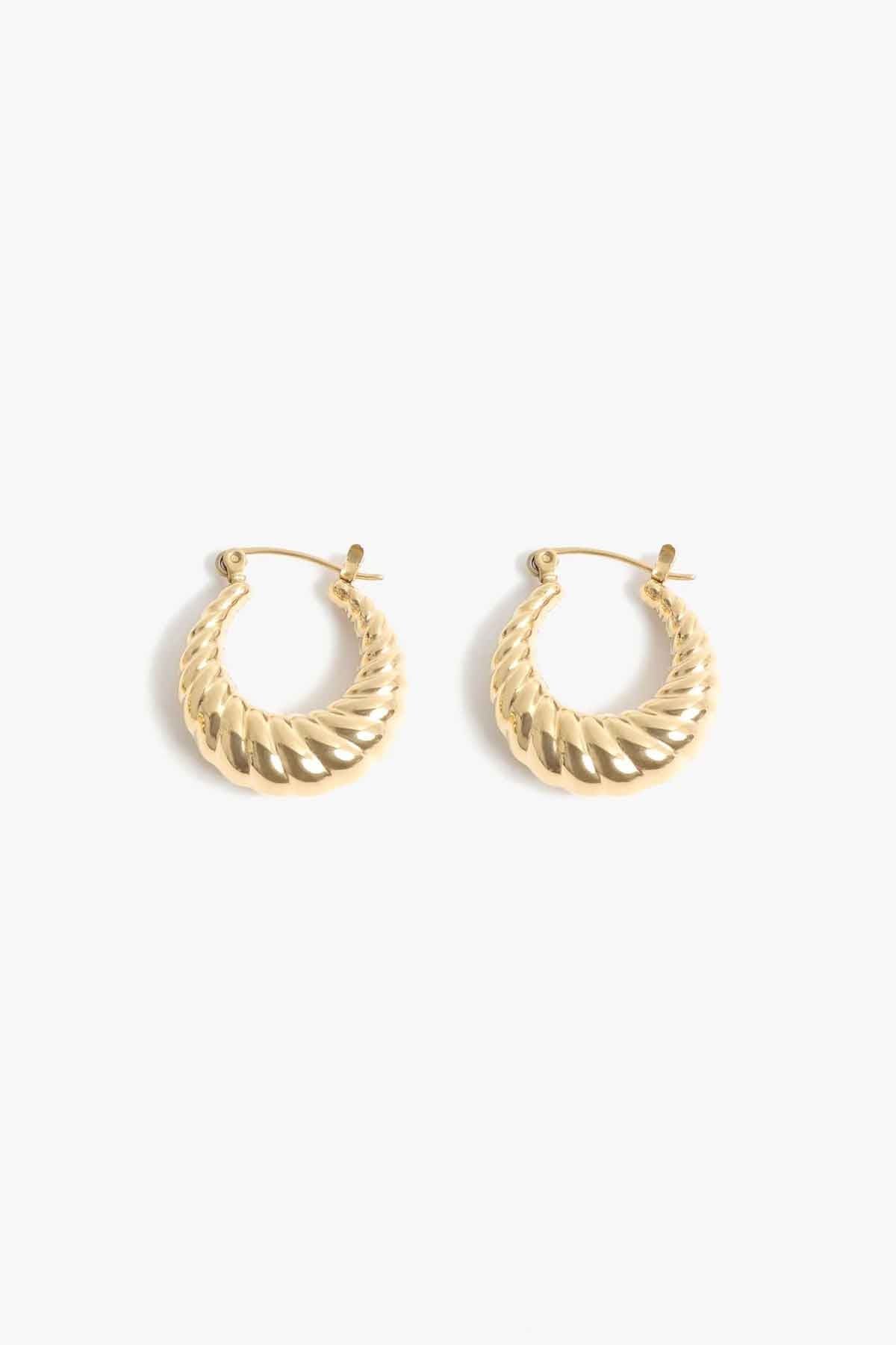 HALLE HOOPS Gold